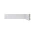 Rodapé de poliestireno liso Santa Luzia Moderna 473 branco 5 cm barra 2,4 m