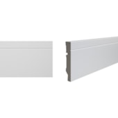 Rodapé de poliestireno M-03 Durafloor Maxx branco 10cm x 16mm x 2,1m Rodapé de poliestireno M-03 Durafloor Maxx branco 10cm x 16mm x 2,1m