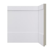 Rodapé de poliestireno Santa Luzia Inova 524 branco 25cm x 16mm x 2,4m Rodapé de poliestireno Santa Luzia Inova 524 branco 25cm x 16mm x 2,4m