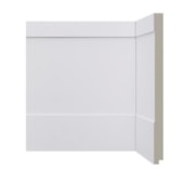 Rodapé de poliestireno Santa Luzia Inova 524 branco 25cm x 16mm x 2,4m