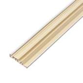 Rodapé de PVC frisado SpotNew branco 7 cm barra 2,2 m