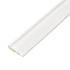 Rodapé de PVC SpotNew frisado branco 7cm x 15mm x 2,20m