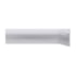 Rodapé invertido Alumínio Santa Luzia Neo branco 3 cm barra 3 m