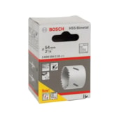 Serra copo HSS bimetálica com cobalto Bosch 54 mm 2 1/8 polegadas