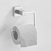 Suporte banheiro papel higiênico EspaçoKB cromado 15 cm