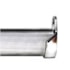 Suporte cabideiro lateral para guarda-roupas EspaçoFix cromado 16 mm