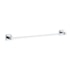 Suporte toalha de banho EspaçoKB cromado 62,5 cm