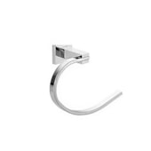 Suporte toalha de rosto EspaçoKB cromado 20 cm