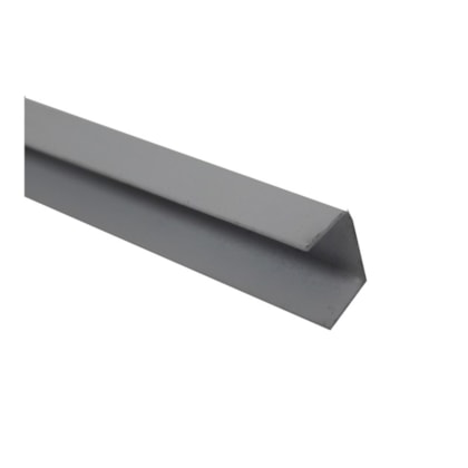 Tapa canal estreito Rollfor 202 branco 15 x 3000 mm