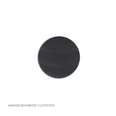 Tapa furo adesivo Rehau Cristallo preto 12 mm 40 unid