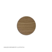 Tapa furo adesivo Rehau Essencial noce amêndoa 12 mm 40 unid