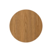 Tapa furo adesivo Tegus Charm freijó natural 12 mm