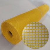 Tela fibra de vidro base coat Decorlit amarela 1m x 50m