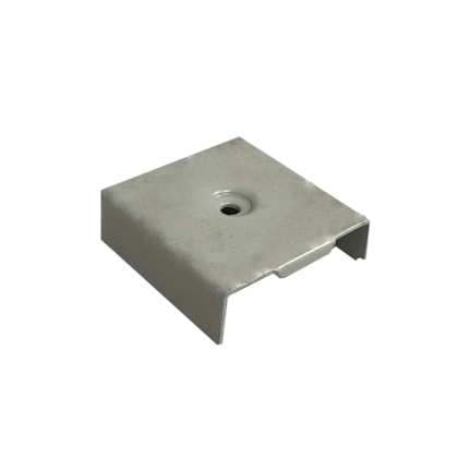 Terminal de requadro Rollfor RF228 cinza 10 x 40 x 40 mm