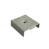 Terminal de requadro Rollfor RF228 cinza 10mm x 40mm x 40mm
