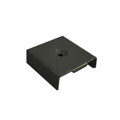 Terminal de Requadro Rollfor RF228 preto 10mm x 40mm x 40mm