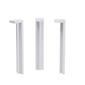 Terminal Santa Luzia Centro Branco 15cm Terminal Santa Luzia Centro Branco 15cm