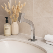 Torneira Banheiro bica baixa EspaçoKB Ke-803 cromado