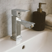 Torneira Banheiro bica baixa EspaçoKB Ke-806 cromado