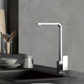 Torneira Cozinha EspaçoKB Ke-6037 monocomando cromado
