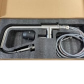 Torneira Cozinha EspaçoKB Ke-6883-Bn monocomando níquel escovado