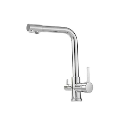 Torneira gourmet bica alta monocomando EspaçoKB KE-6019 cromado