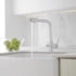 Torneira gourmet bica alta monocomando EspaçoKB KE-6019 cromado