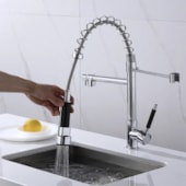 Torneira gourmet monocomando EspaçoKB KE-6024C cromado