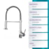 Torneira gourmet monocomando EspaçoKB KE-6026 cromado