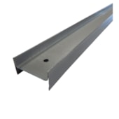 Travessa H-NTR divisória naval Rollfor prata 20 x 35 x 3000 mm