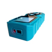 Trena Laser Digital EspaçoFix azul 100M